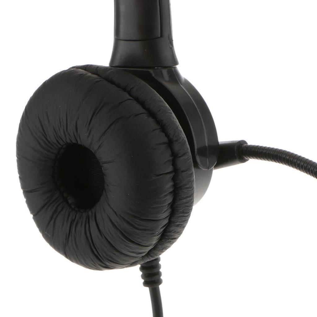 Prettyia   RJ9       Call   Center   Headsets   Noise   Canceling   Telephone