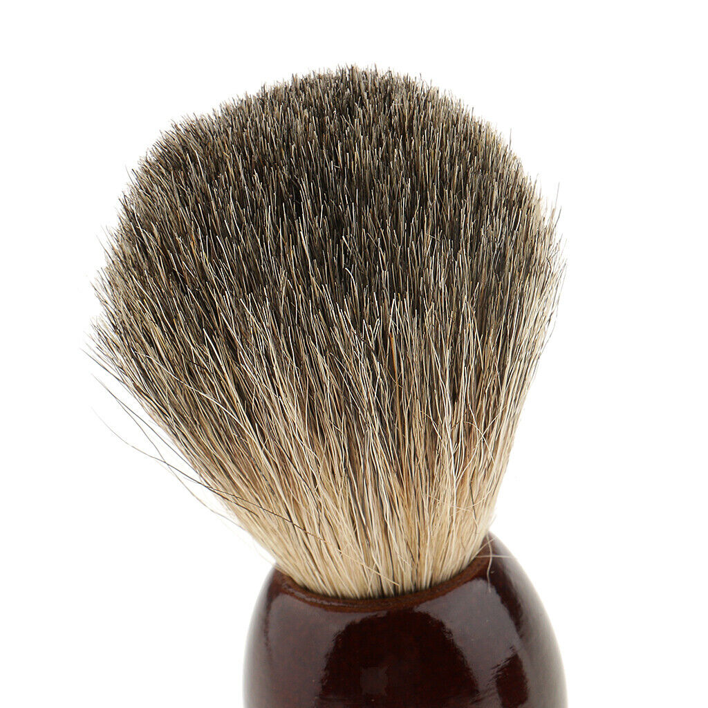 Men's Shaving Brush With Shave Mug Bowl Barber Beard  cup kit