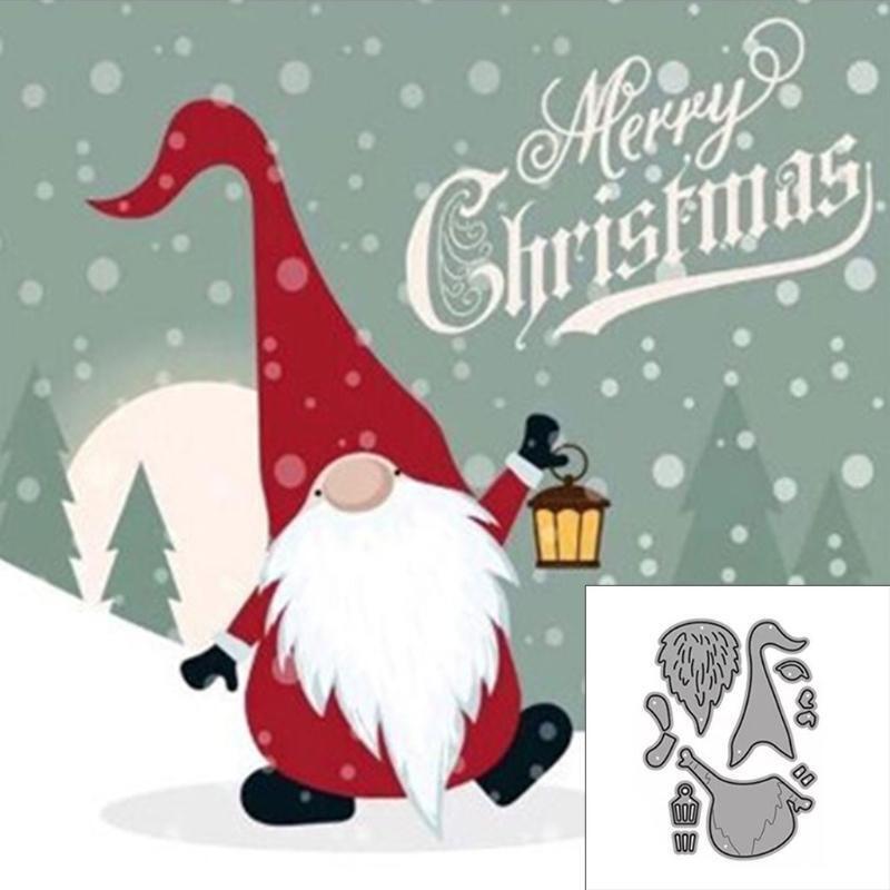 Santa Claus Metal Cutting Die Christmas Gifts for Children Teens Boys Girls