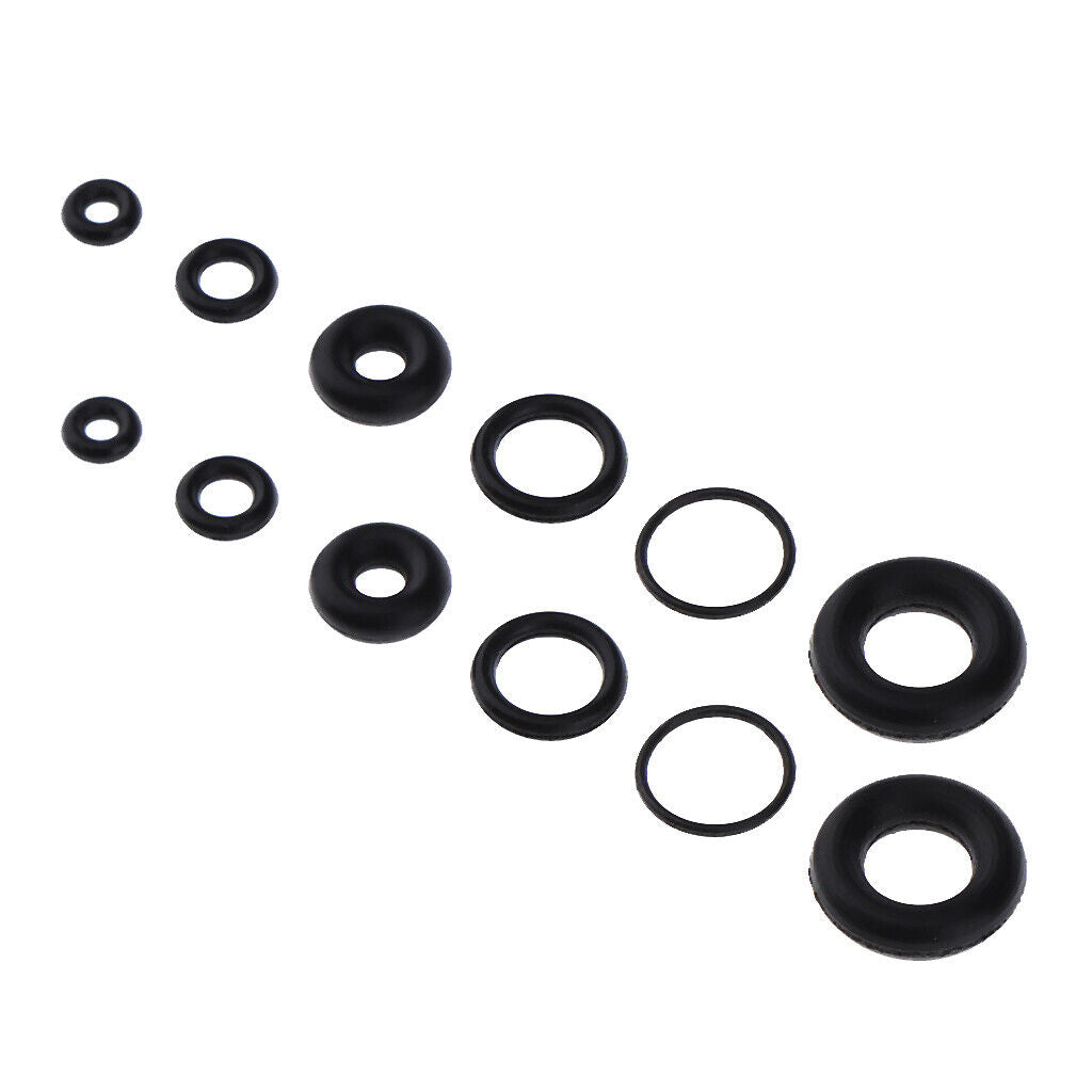 4  Black  Rubber Seals Kit for Airbrush Internal Sealing Ring