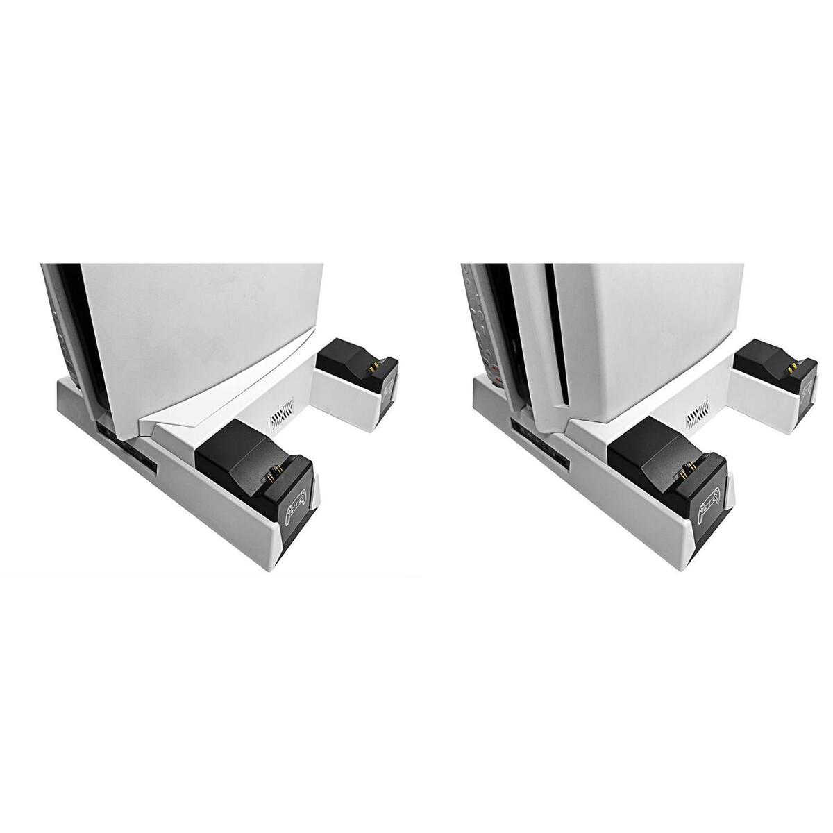 Vertical Stand with Cooling Fan Multifunctional for Playstation 5 Console