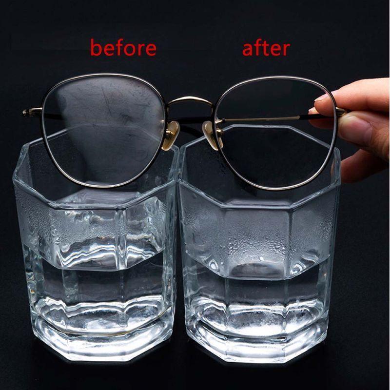 Grey Cleaning Glasses Eyeglasses Cloth Anti-fog Economy Sunglasses Cleaner Cloth