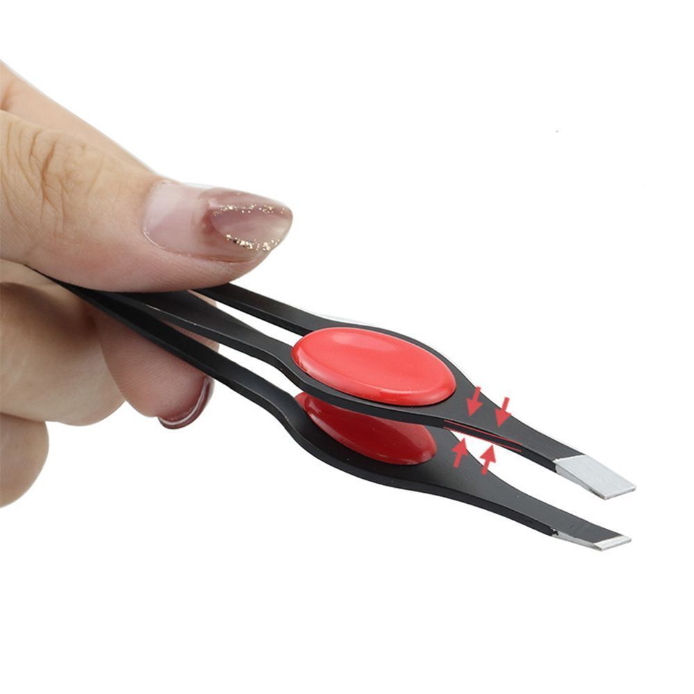 Beauty Removal Makeup Tool Eyebrow Tweezer Slanted Hairs Puller Eye Brow Clip
