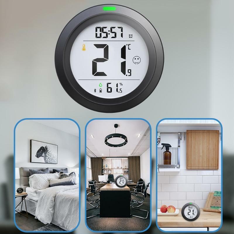 Bluetooth-compatible Digital Monitor Indoor Thermometer Hygrometer Temperature