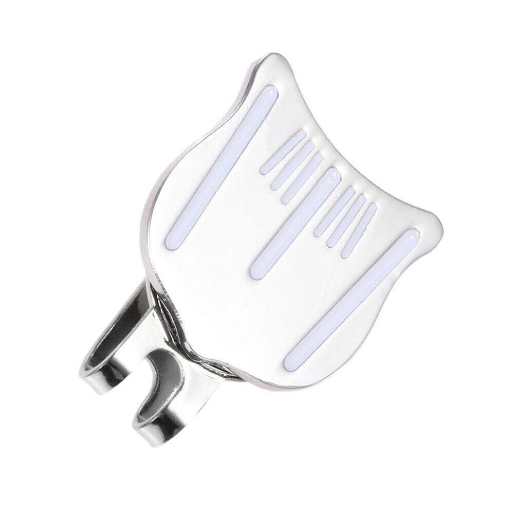 Professional Alloy Golf Cap Clip Detachable Magnetic Ball Marker Aiming Marker