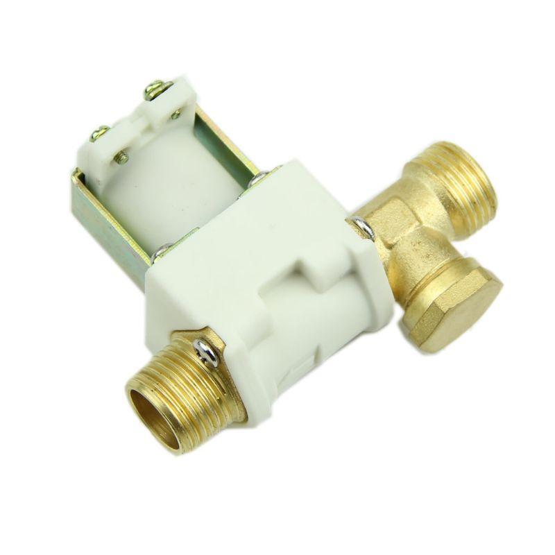 Hot 24V DC Electric Solenoid Valve For Water Air N/C 1/2" Normally Closed