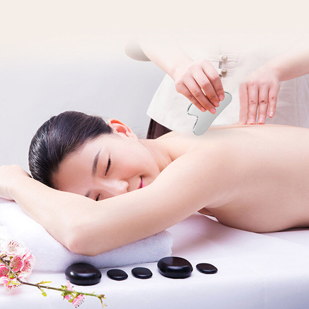 Stainless Steel Scraping Plate Tissue Therapy Muscle Deep Massage Board