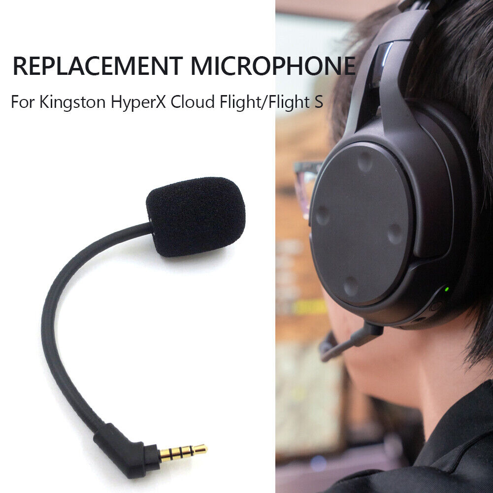 3.5mm Jack Replacement Microphone for Kingston HyperX Cloud Flight/Flight S