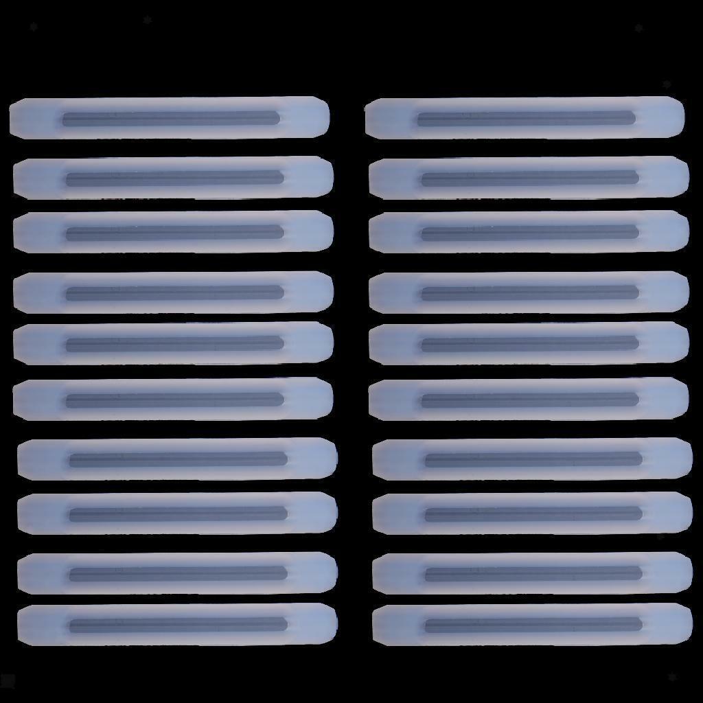 Antislip Ear Hook Soft Silicone Fixation Accessories Set of 10 Pairs Clear