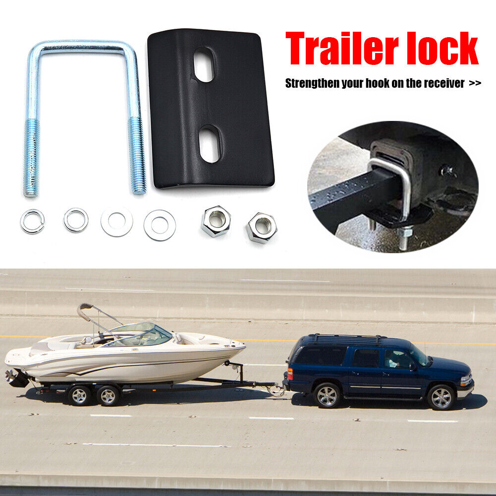 Trailer Damper Universal U-Bolt Anti-Rattle Stabilizer Lock Hitch Tightener