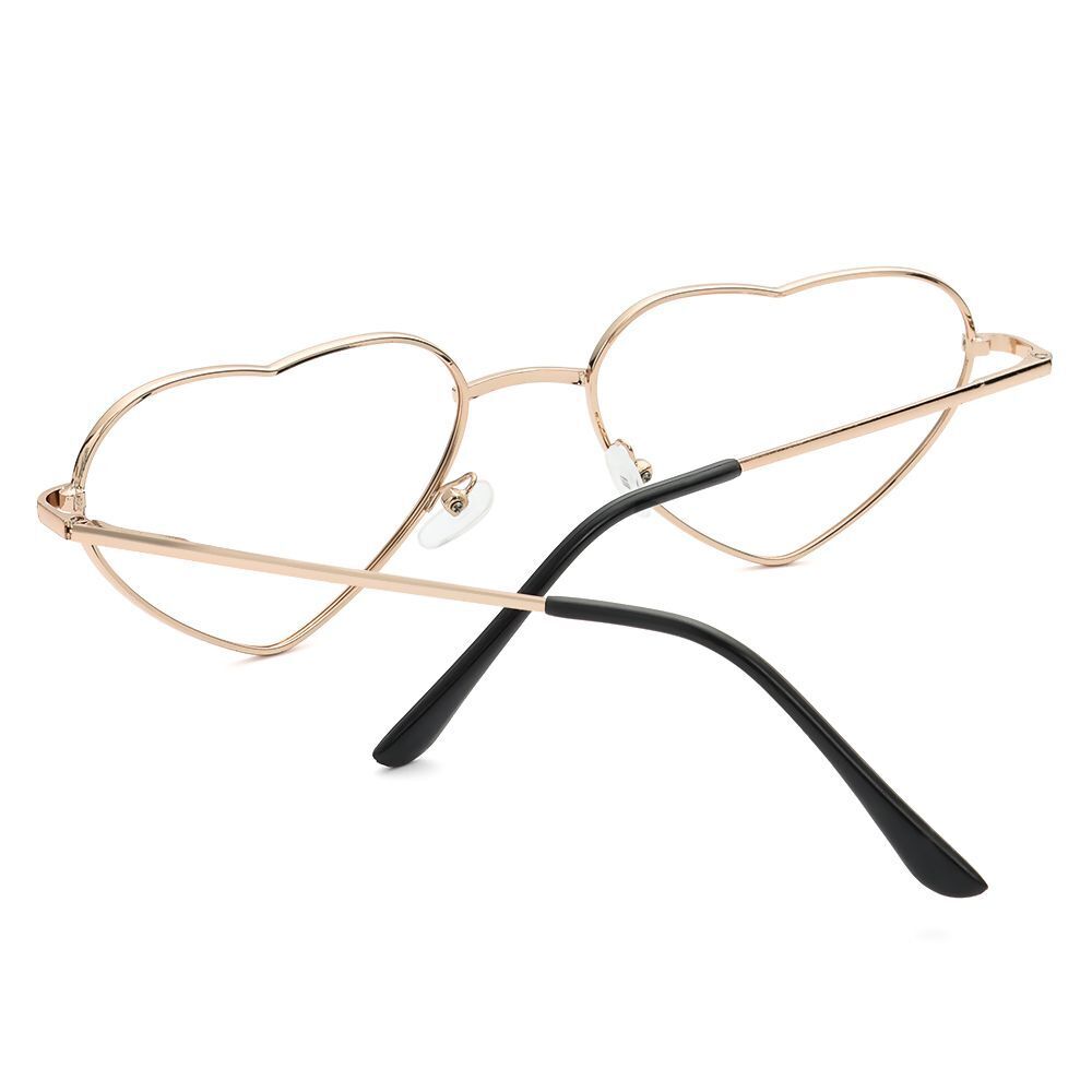 Heart-shaped Frames Photography Eyeglasses Decoration Eyewear Glasses Frame
