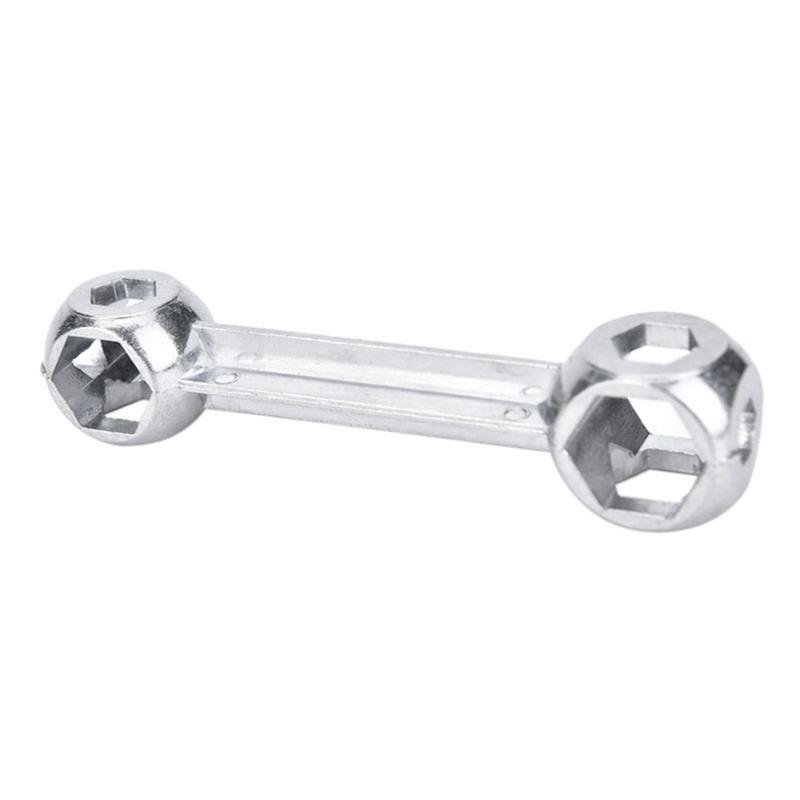 Multi-purpose Wrench Aluminum Alloy Hexagonal Bone Wrench for Home and Car