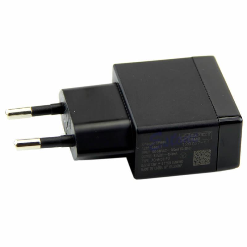 New EU Plug EP880 USB Home Travel Wall Charger Adapter Fr Sony L39h XL39h L36h