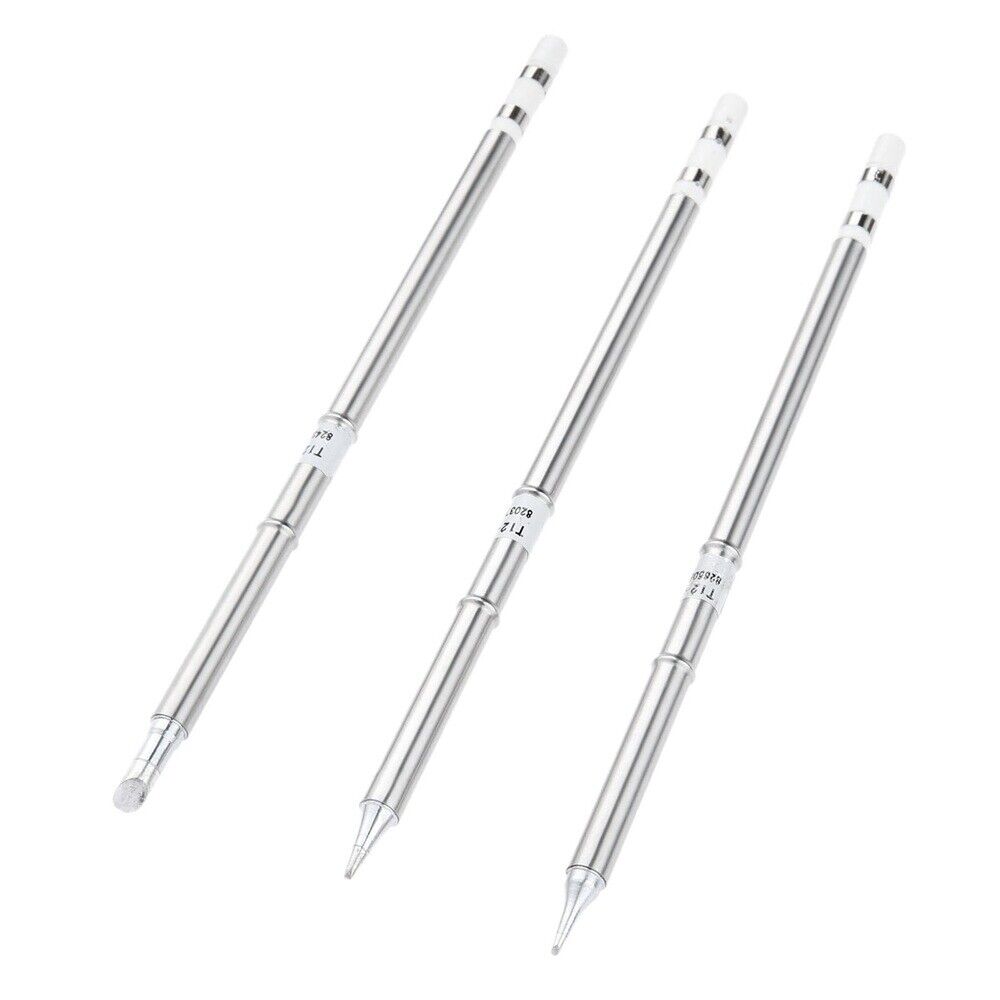 Replacement T12-C4 T12-D12 T12-BC1 Solder Iron Tips For Welding Component 3PCS