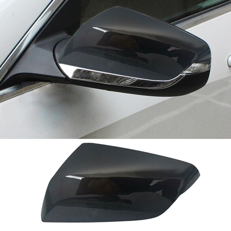 Left Rearview Side Mirror Cover Cap Trim Fit for Chevrolet Malibu 2016-2022
