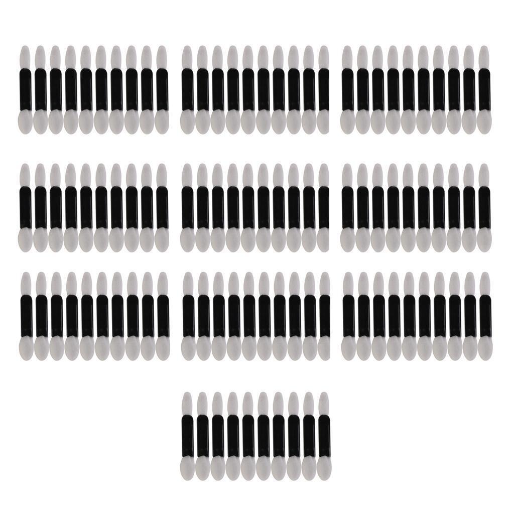Double Ended  Makeup Cosmetic Eyeshadow Eye  Brush 4.8cm
