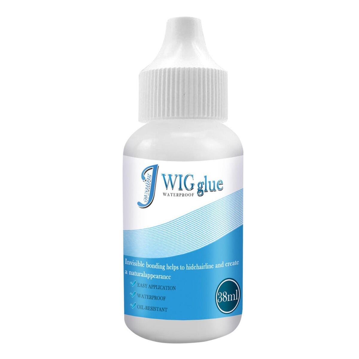 Lace Wig Glue Invisible Bonding Glue for Lace Hairpiece Oily Scalps 38ml