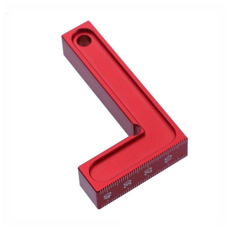 Red Aluminium Alloy Woodworking Corner Clamp Tools Fit for Box/Door/Picture