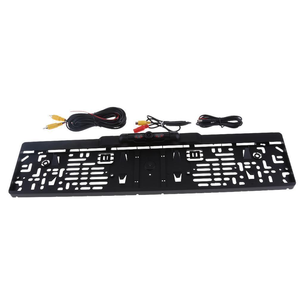 170 degree eu license frame rear view camera rear view camera   4led