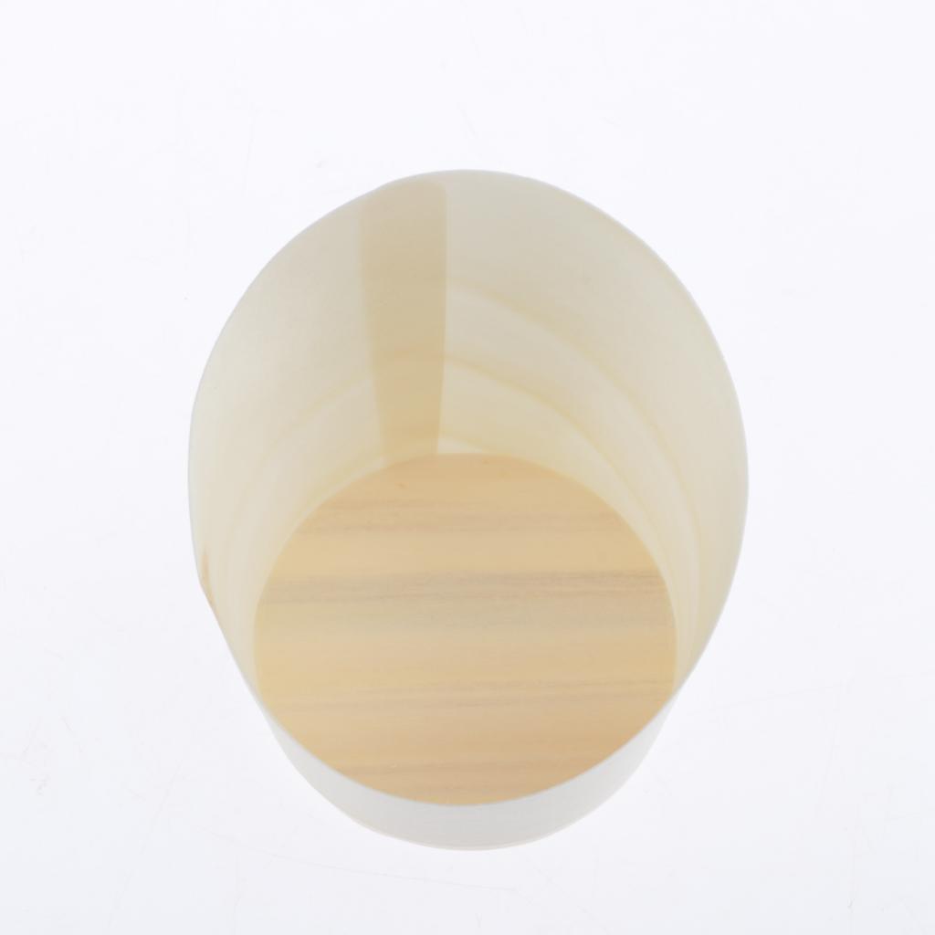 50-Pack Mini Disposable Wood Oblique Mouth Cups Party Tableware Supplies