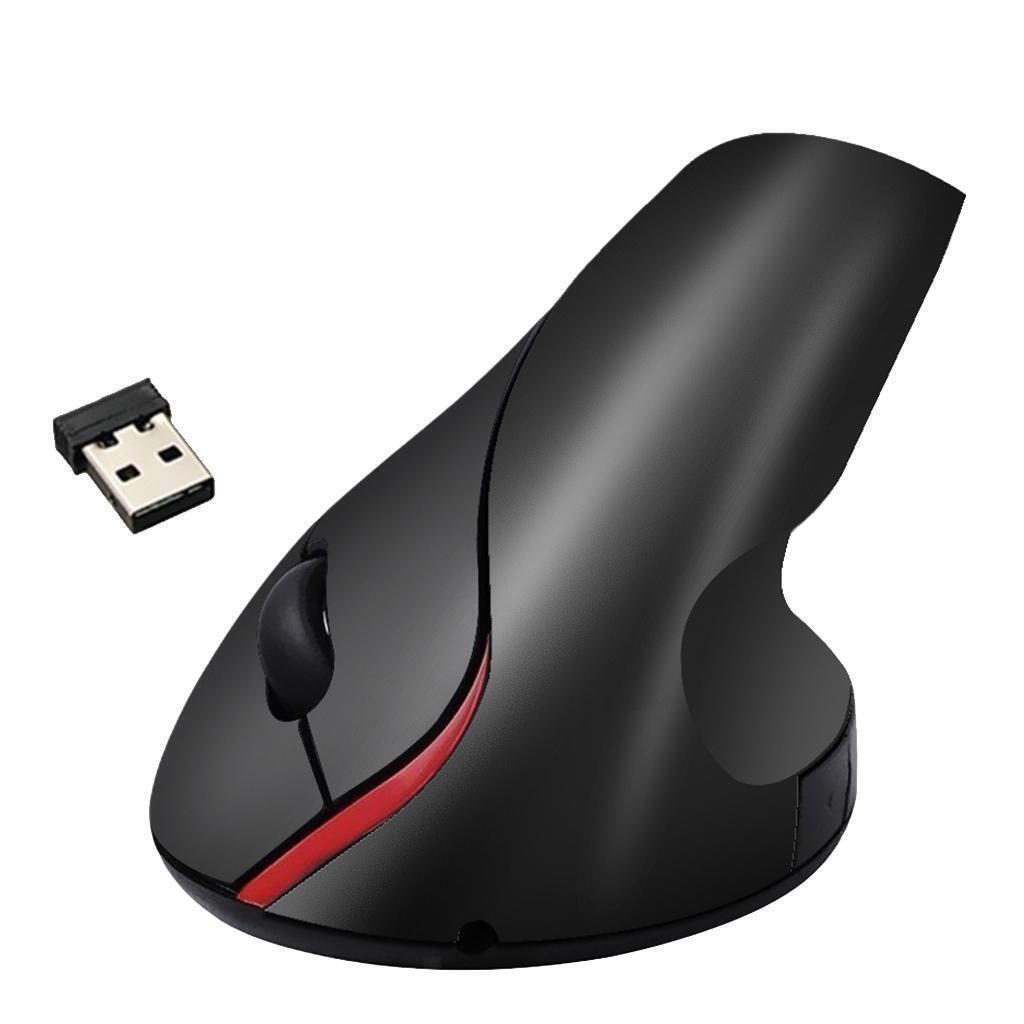Ergonomic Wireless Vertical Mouse 2.4G Rechargeable Mice for Computer Notebook