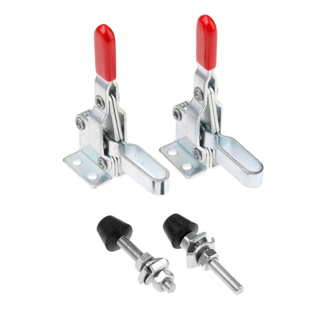 2Pc Toggle Clamp GH-102-B Holding Capacity 50Kg/110Lbs Wood Working Equipment