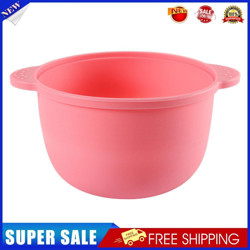 400ml Silicone Wax Warmer Bowl Hair Remove Waxing Heat-resisting Pot (Pink)
