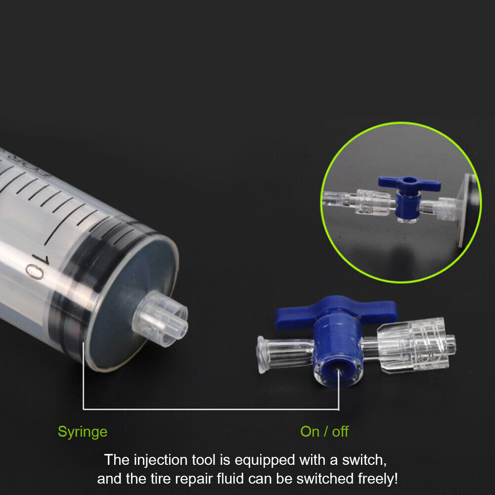 MTB Road Bicycle Sealant Injector Vacuum Tire Liquid Syringe (Single Tool)