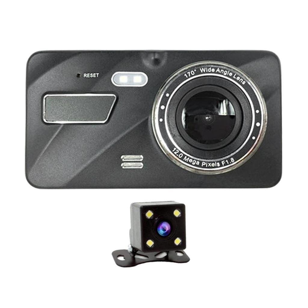 HD 1080P 4.0" Touch Screen Car DVR Dashcam Balck Video Recorder