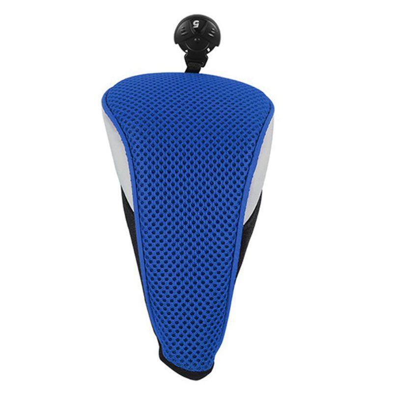 4 Pcs High Elastic Breathable Golf Club Head Covers Long Neck Interchangeable