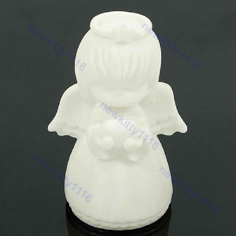 Cute Angel 7-Color Changing LED Lamp Decor Night Light