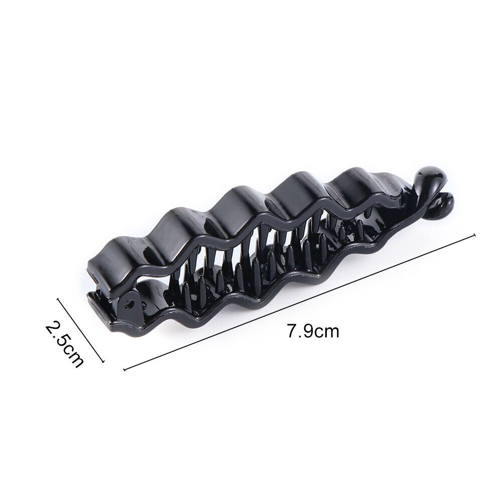 Hair Accessories Banana Hairpin ABS Plastic Barrette Hair Clip Ponytail Holder
