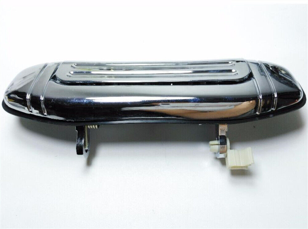 Chrome Outer Door Handle w/ Clip Set For Mitsubishi Pajero NH NK NJ NL 1991~2000