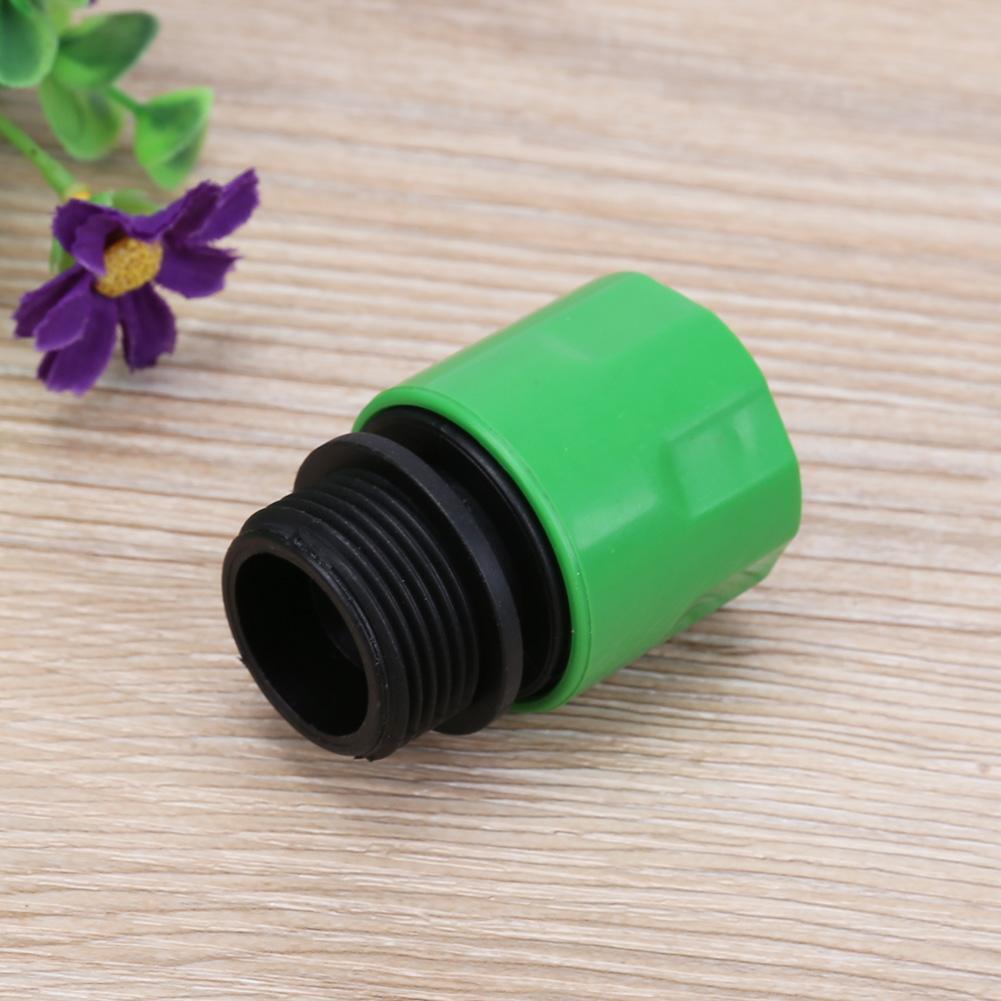 2pcs Hose Connector From Quick Connector To 3/4'' Thread Connector Garden