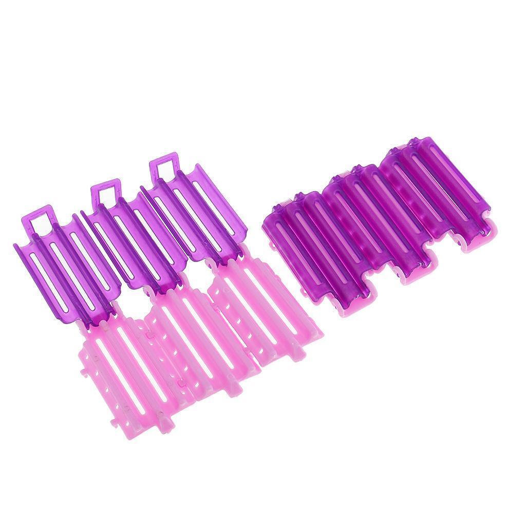 36Pcs Hairdressing Styling Wave Perming Rod Corn Hair Clip Curler DIY Tools