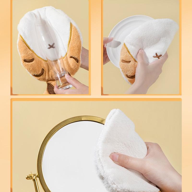 Bathroom Hand Towel Hand Face Washing Towel Super Absorbent Quick Dry Towels