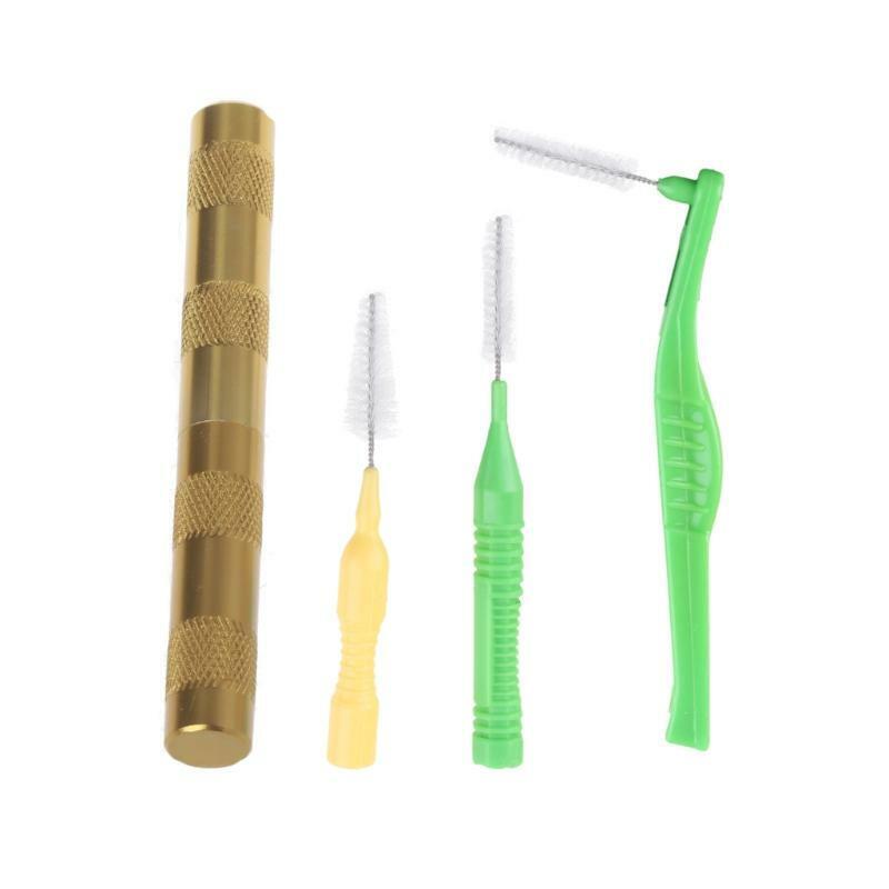 4Pcs Cleaning Airbrush Cleaner Nozzle Spray Gun Repair Needle Brush Kit Tool Set