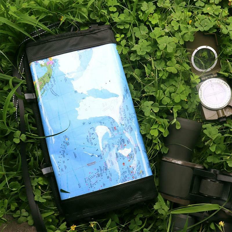 Waterproof Map Bag Waterproof PVC Map Case Carrier Outdoor Cover for Travel