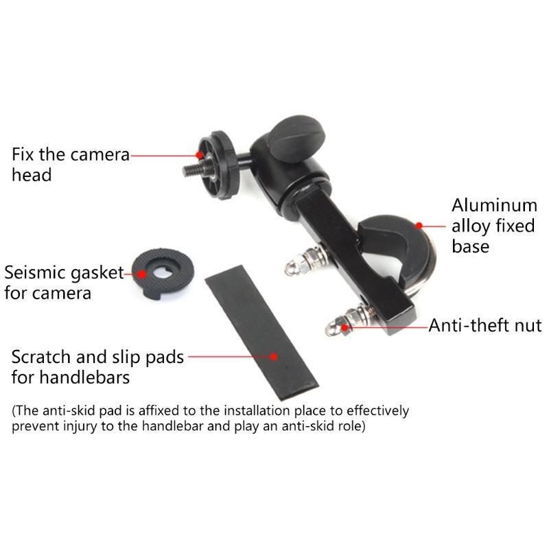 Firm Alluminum Alloy Sports Camera Holder Shoting Accessories