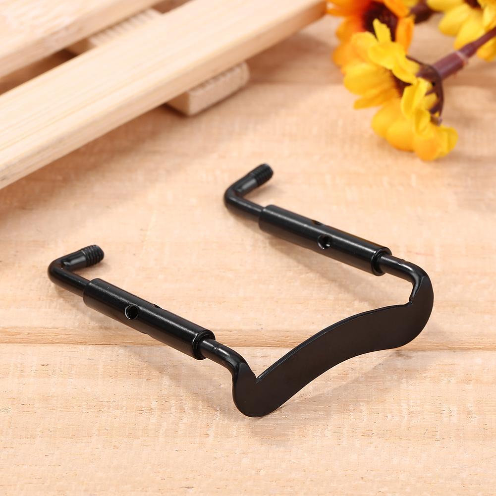 Aluminum Alloy Violin Chin Rest Screw for 1/8 1/4 1/2 3/4 4/4 Violin Black