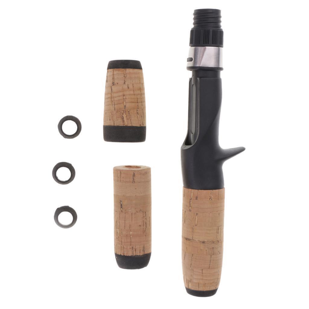 Fishing Rod Handle Universal Replacement Fishing Rod Cork Grip and Reel Seat