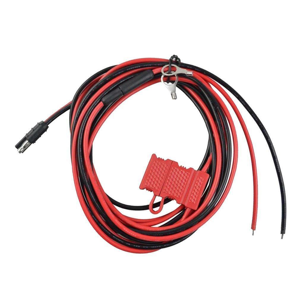 Power Cord Cable DC  Fit for  Mobile Radio CM200 CM300