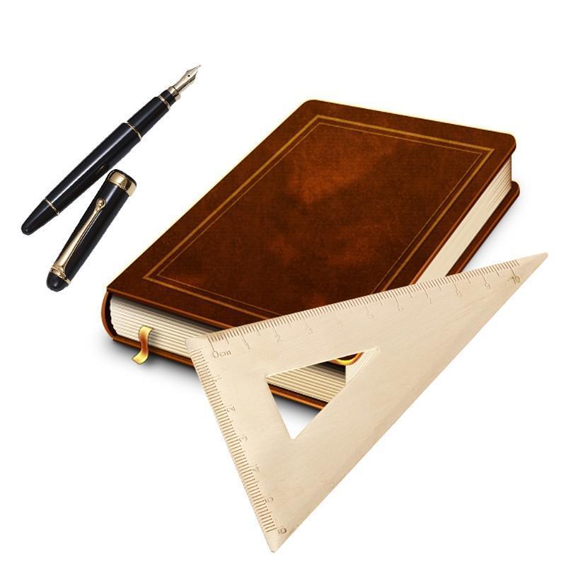 Super Durable Brass Speed Triangle Ruler Set Square Tool Carpenter Clear Ruler