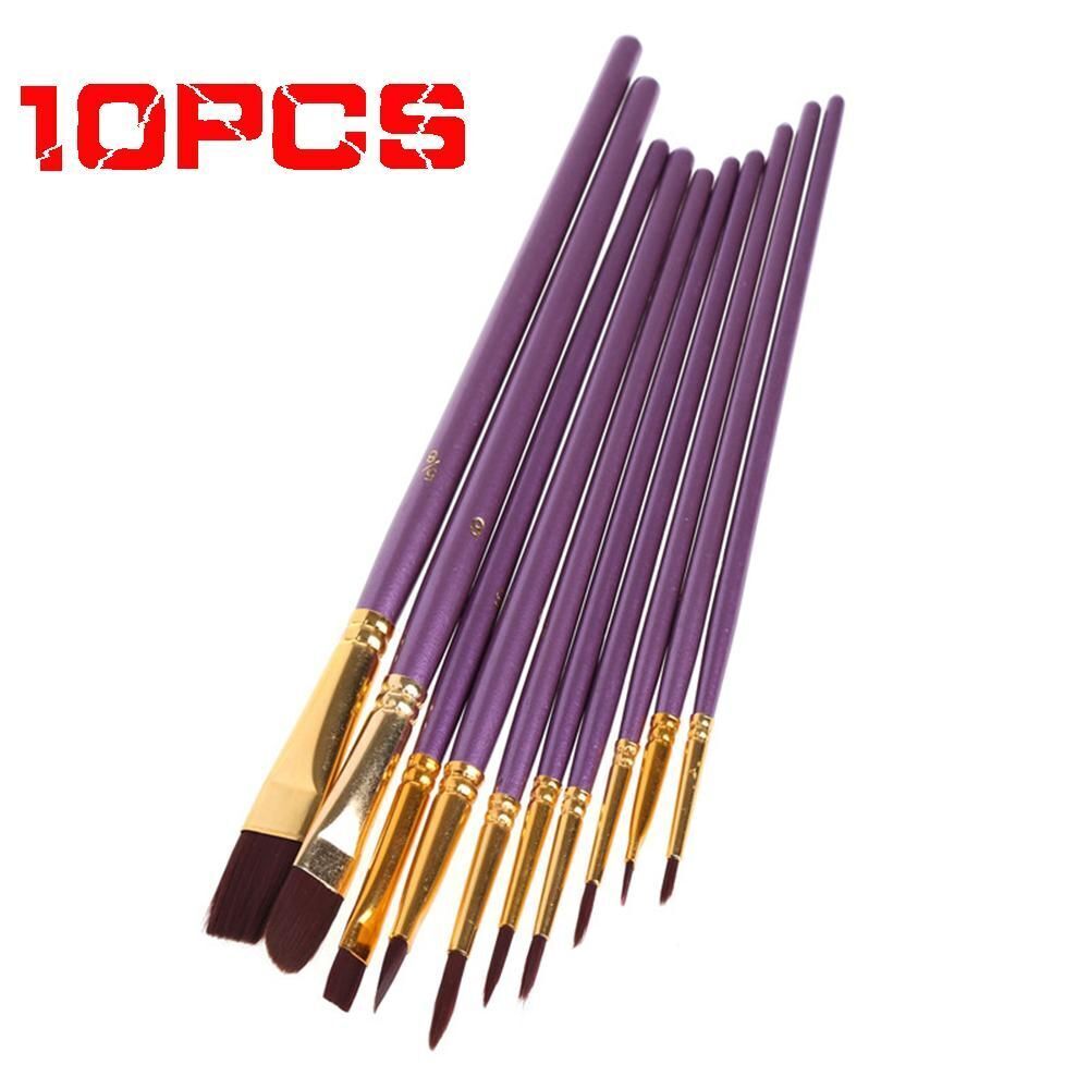 Art Supplies Artist Paintbrush Watercolor Pen Oil Painting Brush Nylon Hair