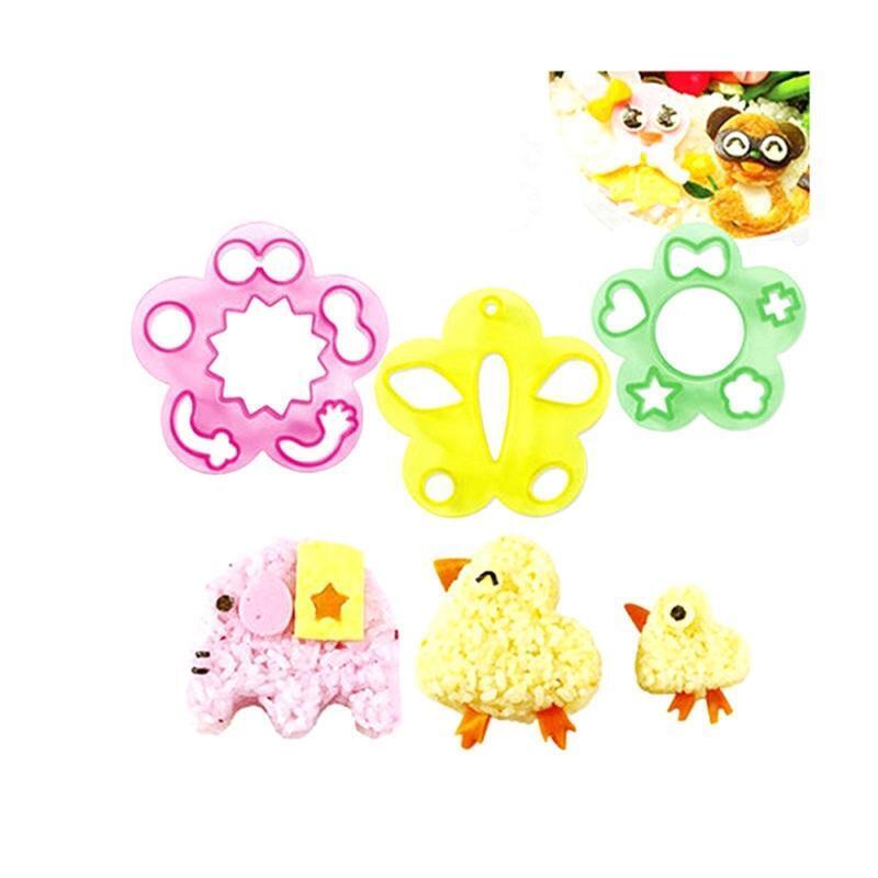 Cute Animal Shaped Rice Ball Mold Onigiris Mold Sushi Molds Rice Ball Makers