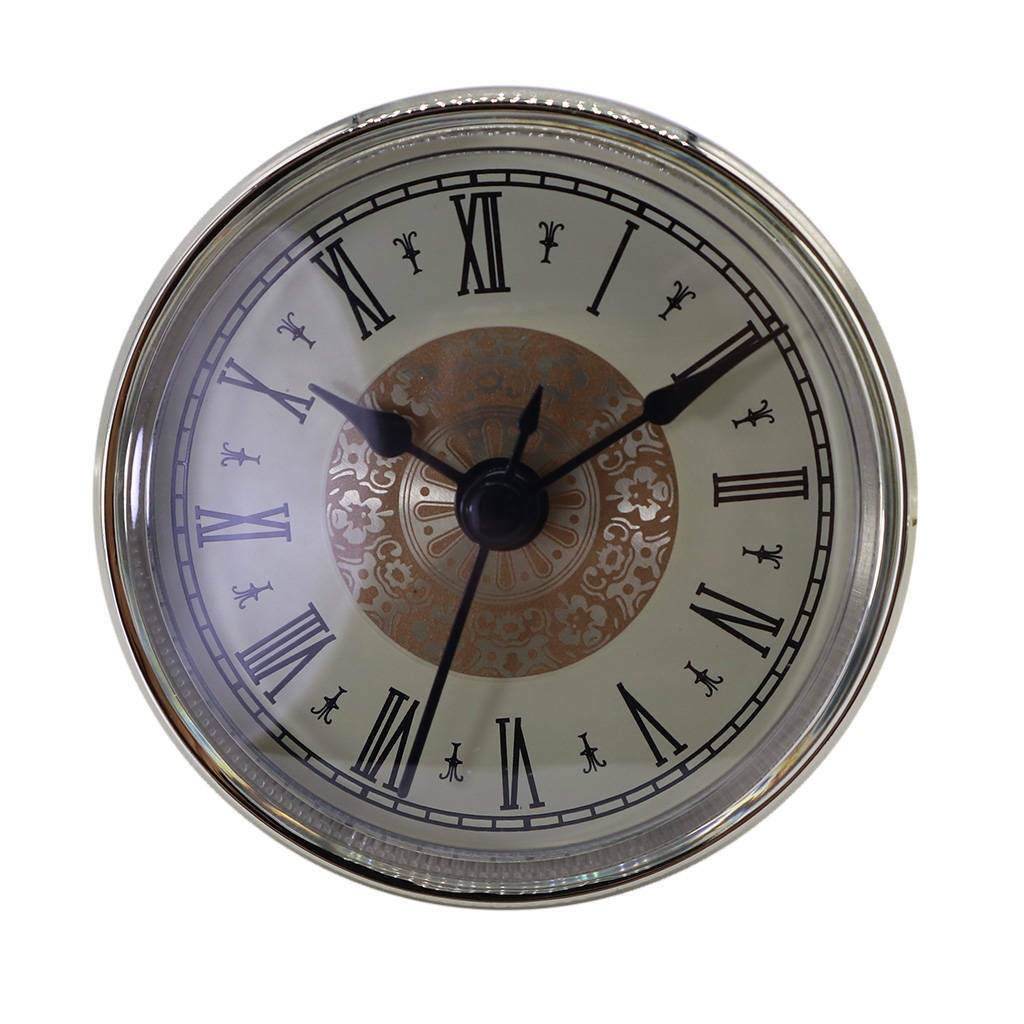 Roman Numeral Clock Hands Round Quartz Clock Insert Movement