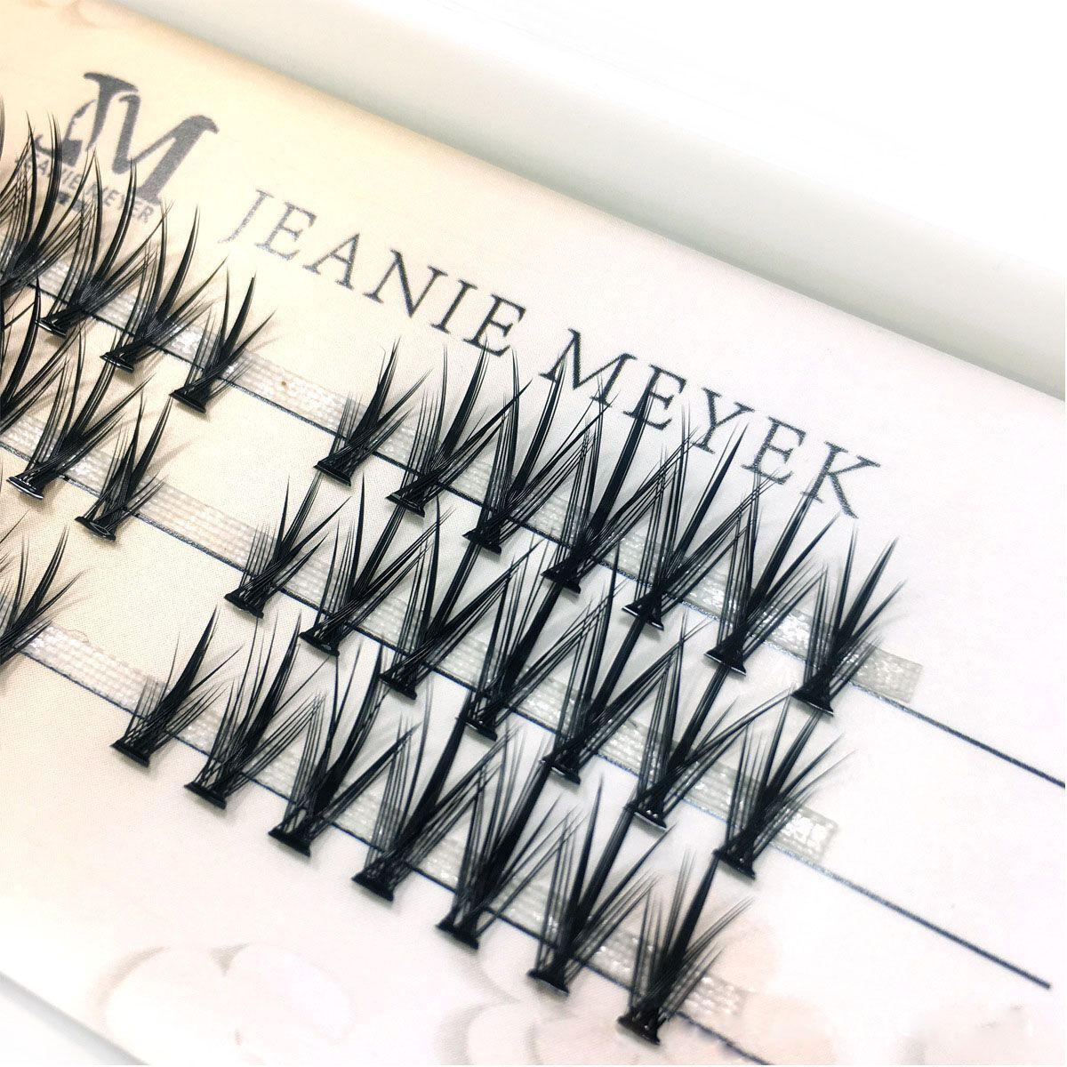 Lashes Simulation Natural Sandwich Idividual Lashes Flower God 36 Clusters