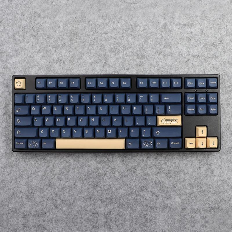 Stargaze Keycaps Dye Sub PBT XDA Keycap for GK61/64/68/75/84/87/96/980/104/108