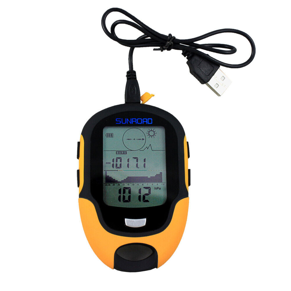 Waterproof FR500 Multifunction LCD Digital Altimeter Barometer Compass