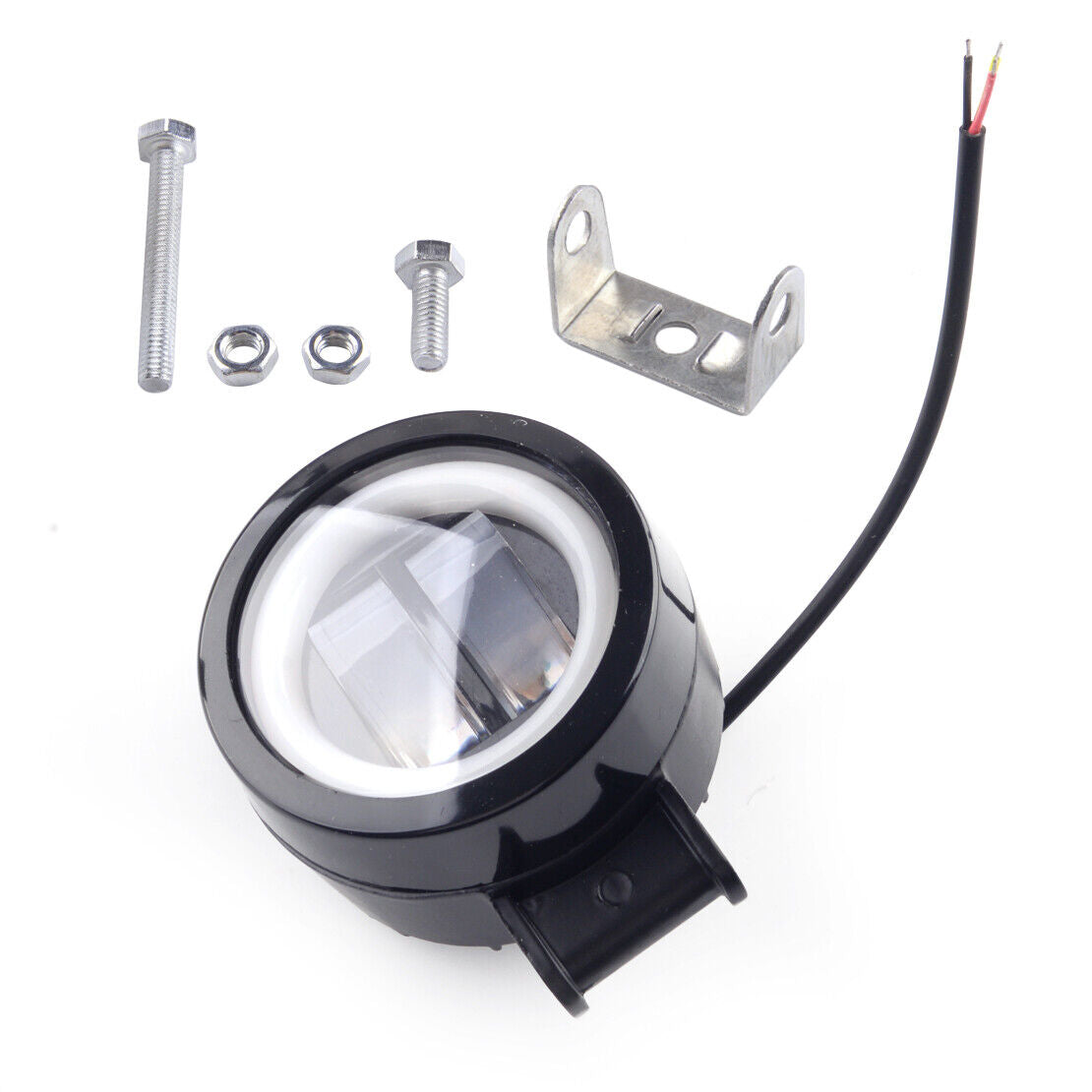 3" Round LED Work Light Bar Spot Fog Lamp Driving Offroad SUV ATV Truck 4WD
